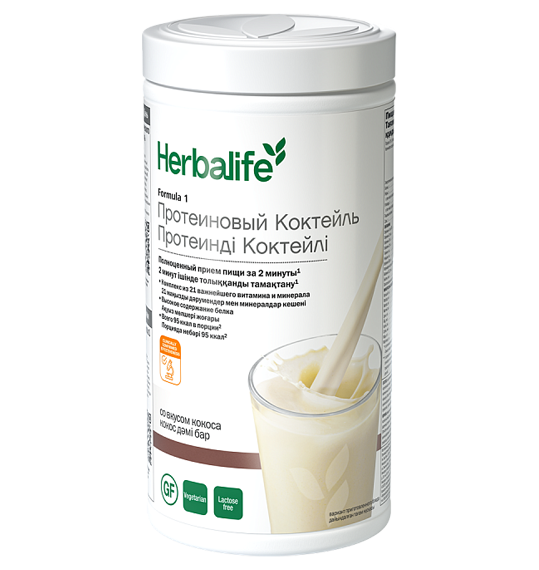Протеиновый коктейль Формула 1 - Со вкусом кокоса